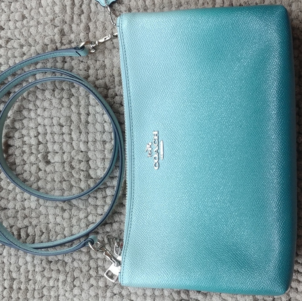 Coach Lyla Crossbody Bag Teal Ombre NWT